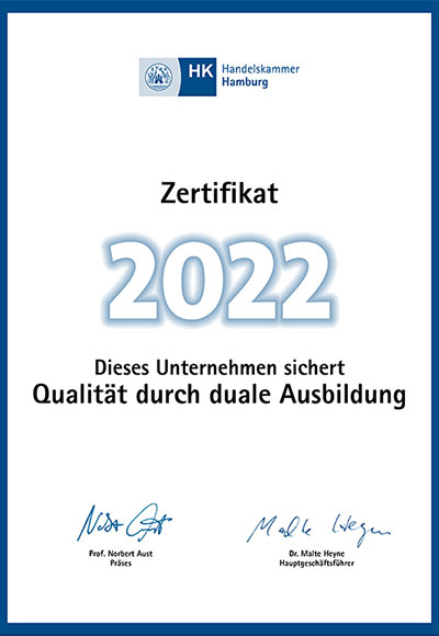 Duale Ausbildung – HK Hamburg