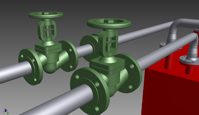 Erstellen von 3D – Modelle - Flanschen