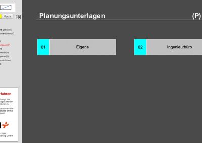 Planungsunterlagen Genehmigungsmanagement